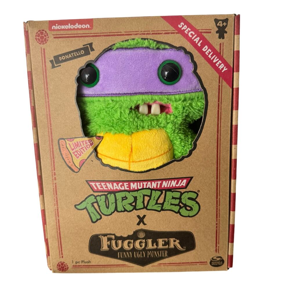 Fuggler x Teenage Mutant Ninja Turtles Donatello limited edition plush toy
